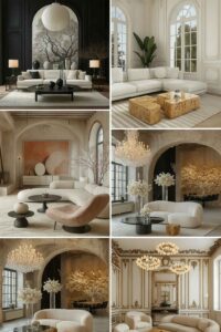 Read more about the article 5 Stunning Living Room Designs – Modern, Parisian, Rustic & More