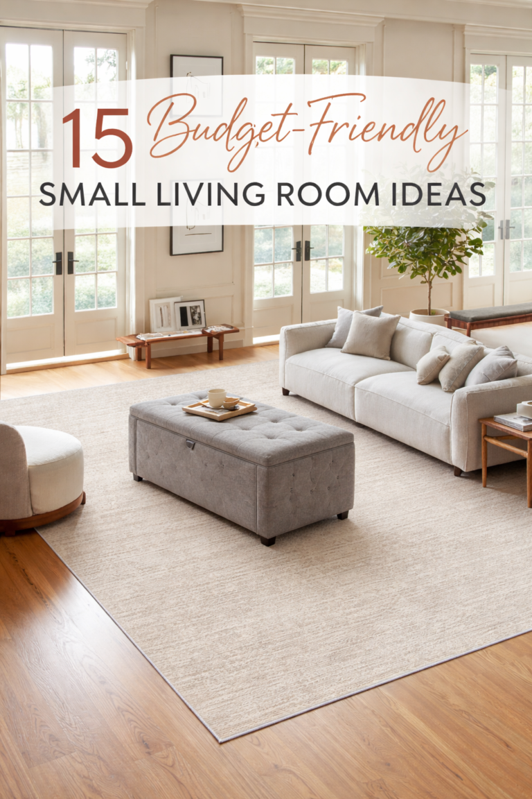 Small Living Room Ideas on a Budget: 15 Smart Tricks That Work Anywhere