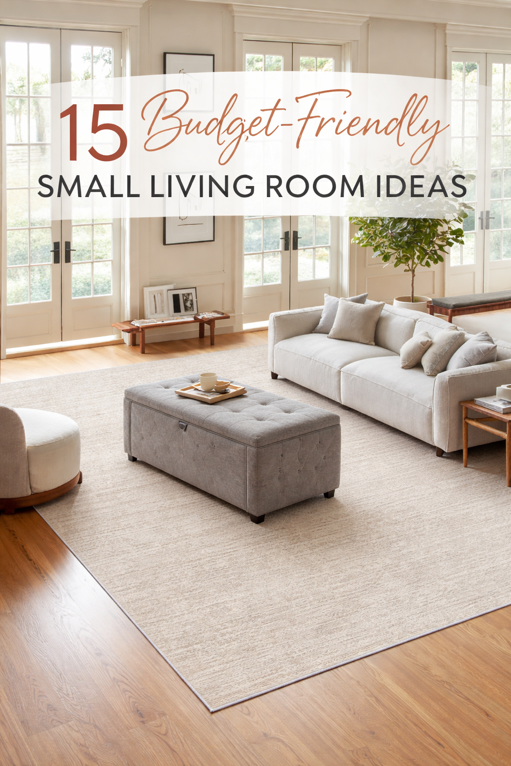 Read more about the article Small Living Room Ideas on a Budget: 15 Smart Tricks That Work Anywhere